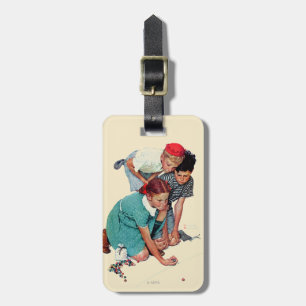 Marble Champion Luggage Tag