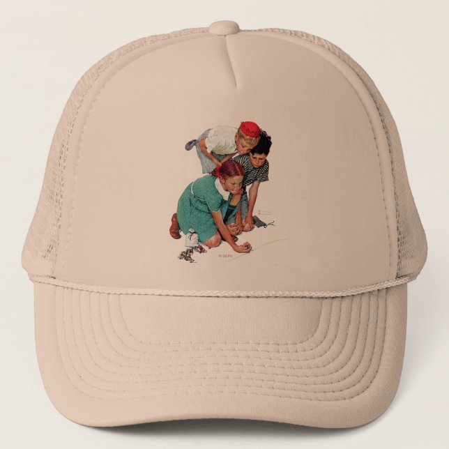 Marble Champion Trucker Hat (Front)