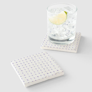 Marble Coaster — Purple Pattern