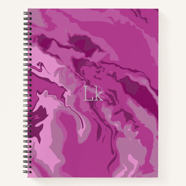 Marble Colour  Notebook (Front)