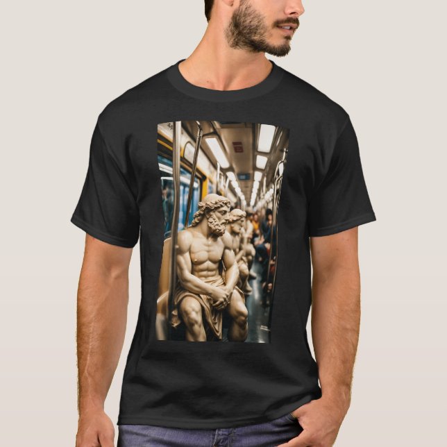 Marble Commute T-Shirt (Front)