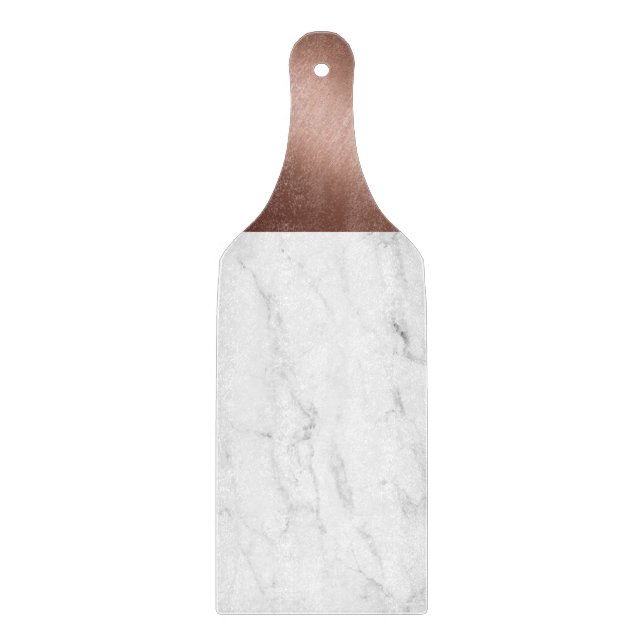Marble & Copper Chopping Board (Front)