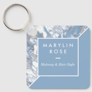 MARBLE CUSTOMIZABLE BUSSINESS KEYCHAIN