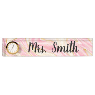 Marble Desk Name Plate