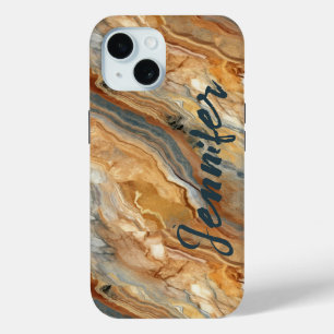 Marble Earth Tone iPhone / iPad case