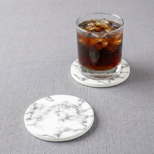 Marble effect coaster