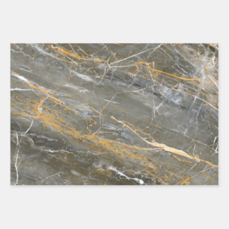 Marble Effect Wrapping Paper