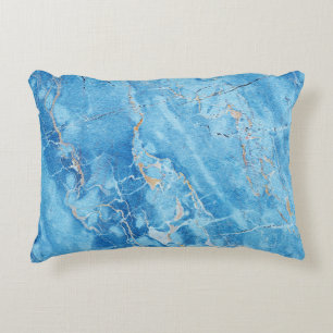 Marble Elegance: Natural Textured Surface. Accent Pillow