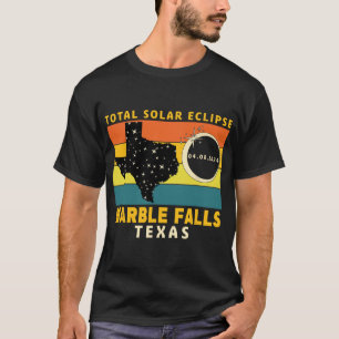 Marble Falls Texas Total Solar Eclipse 2024 T-Shirt