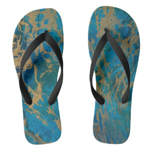Marble Flip Flops