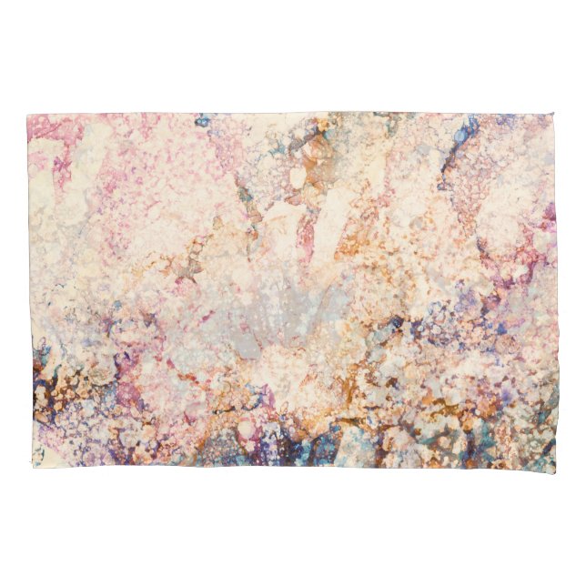 Marble Fluid Abstract Pattern Pillowcase (Front)