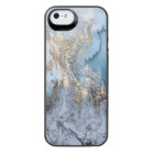 Marble Golden Blue Abstract iphone 6/6S plus Case