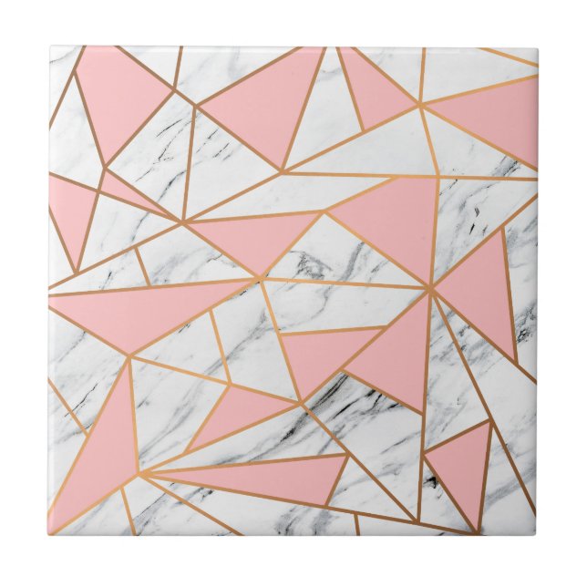 Marble Golden Mosaic Tile (Front)