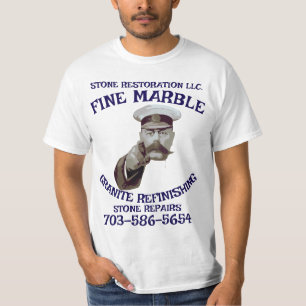 Marble Granite Refinishing Repair 703-586-5654 VA T-Shirt