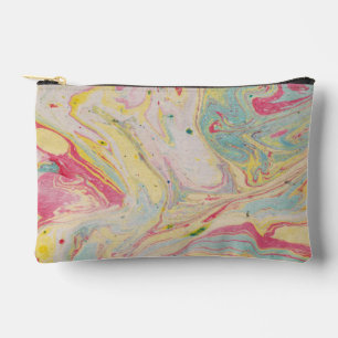 Marble Granite Texture Colorful   Accessory Pouch
