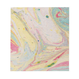 Marble Granite Texture Colourful Notepad