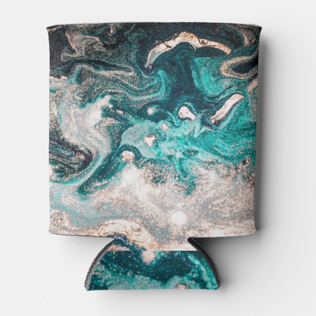 Marble Handmade: Traditional Luxury Texture. Can Cooler (Front)