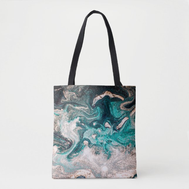 Marble Handmade: Traditional Luxury Texture. Tote Bag (Front)