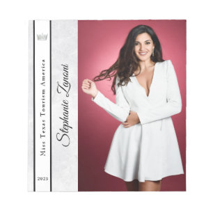 Marble Ice - Custom Pageant Autograph Pad SM