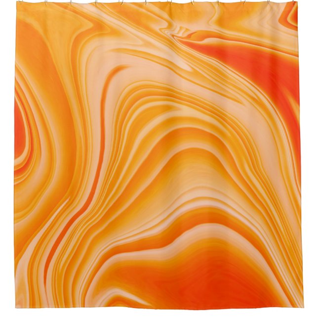Marble ink colorful. Orange marble pattern of the  (Front)