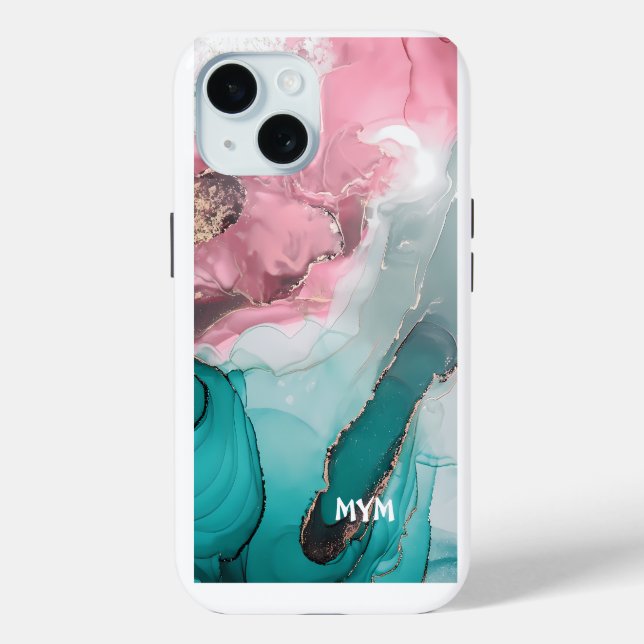  Marble  iphone 15 case Case-Mate (Back)