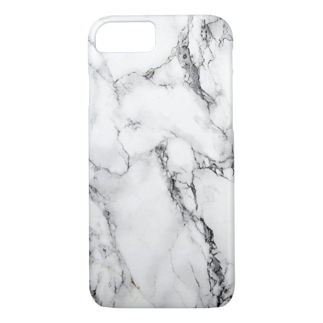 Marble iPhone 7, Barely There Case! Case-Mate iPhone Case (Back)