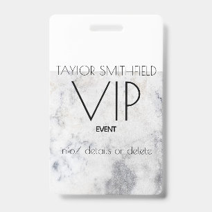 marble lanyard badge