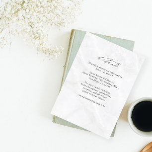 Marble LG Details Enclosure Card