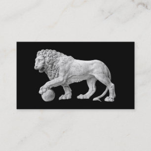 Marble Lion Business Card Template