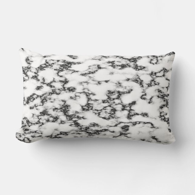 Marble Lumbar Pillow (Front)