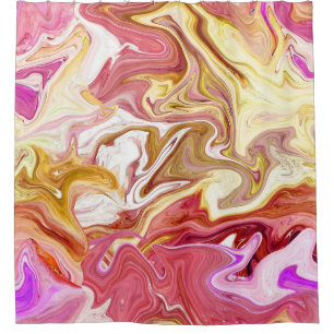 Marble Magic: Colourful Abstract Design