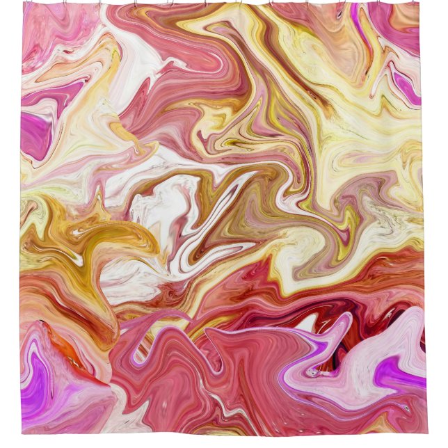 Marble Magic: Colourful Abstract Design (Front)