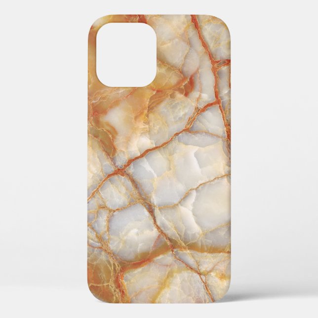 Marble Majesty: Glossy Elegance Case-Mate iPhone Case (Back)