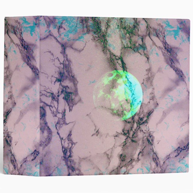 Marble Moon Binder (Front/Spine)
