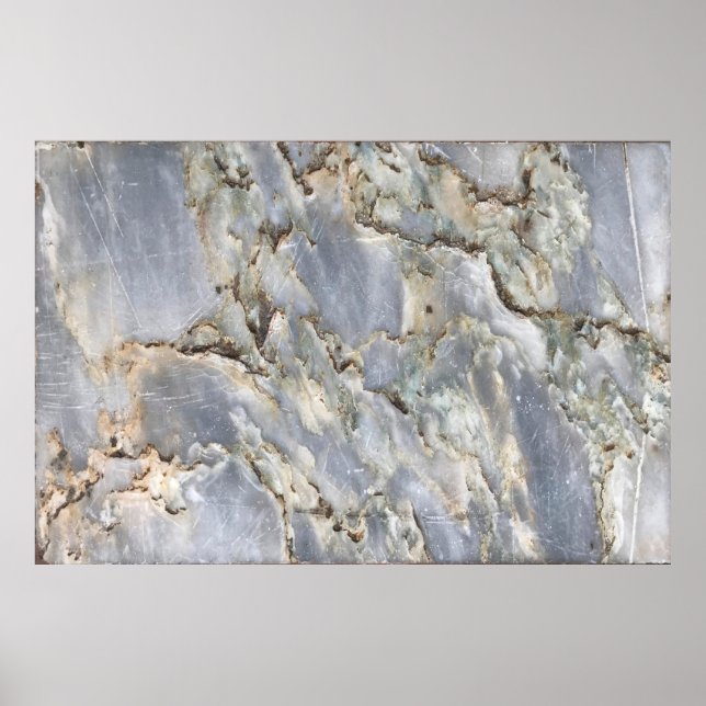 marble natural abstract pattern backgroundabstract poster (Front)