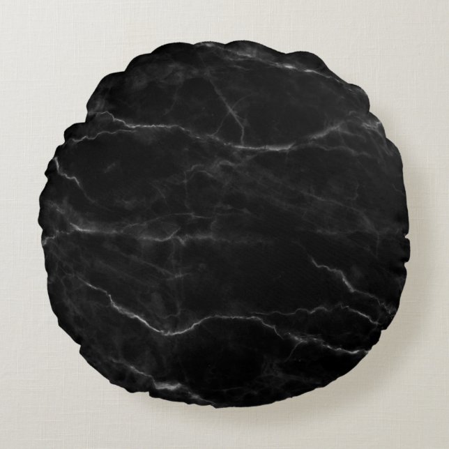  Marble (natural patterns) texture background. abs Round Pillow (Front)