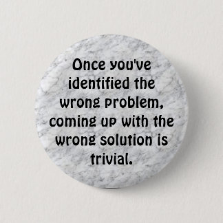marble, Once you've identified the... - Customized 2 Inch Round Button