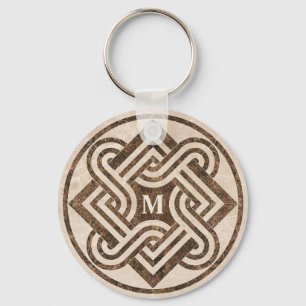 Marble Ornament Keychain
