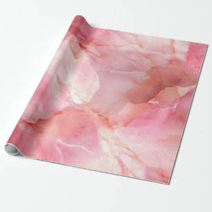 Marble Pastel Pink Wrapping Paper