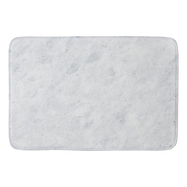 Marble Pastel Stone Texture Glitter Watercolor Bath Mat (Front)