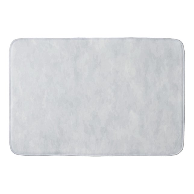 Marble Pastel Stone Texture Glitter Watercolor Bath Mat (Front)