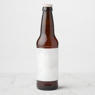 Marble Pastel Stone Texture Glitter Watercolor Beer Bottle Label
