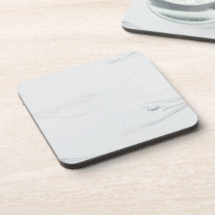Marble Pastel Stone Texture Glitter Watercolor Coaster