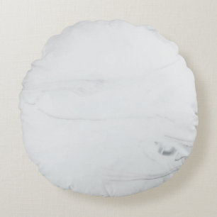 Marble Pastel Stone Texture Glitter Watercolor Round Pillow