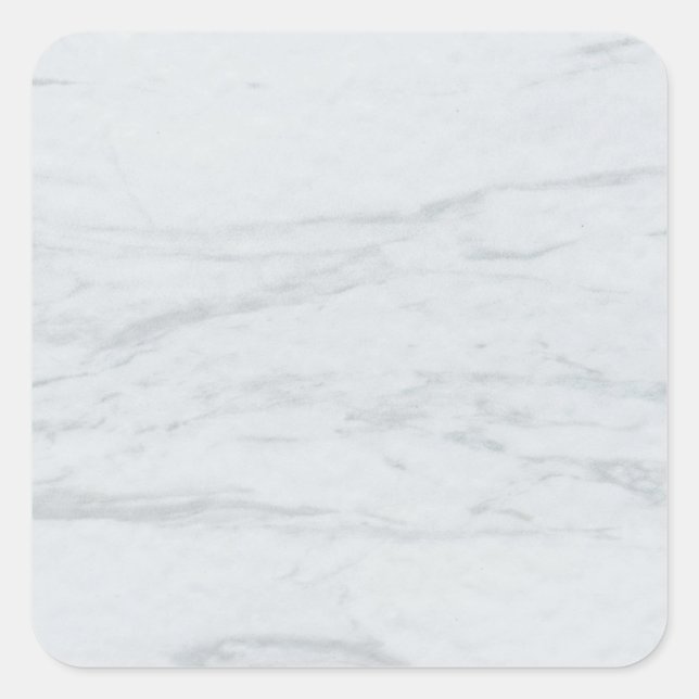 Marble Pastel Stone Texture Square Stickers (Front)