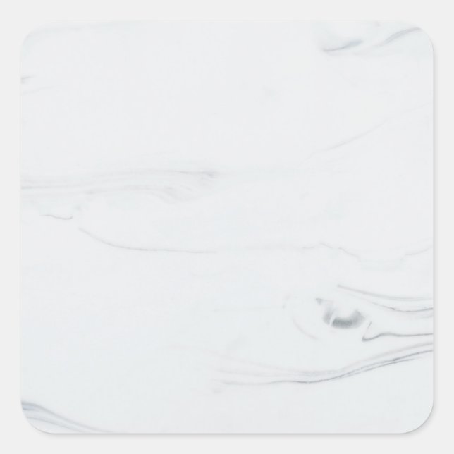 Marble Pastel Stone Texture Square Stickers (Front)