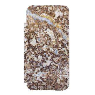 Marble pattern background incipio watson™ iPhone 5 wallet case