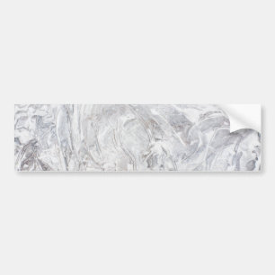 Marble pattern bumper sticker