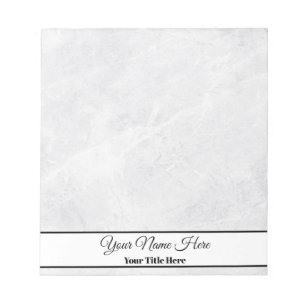 Marble Pattern Custom Notepad Small