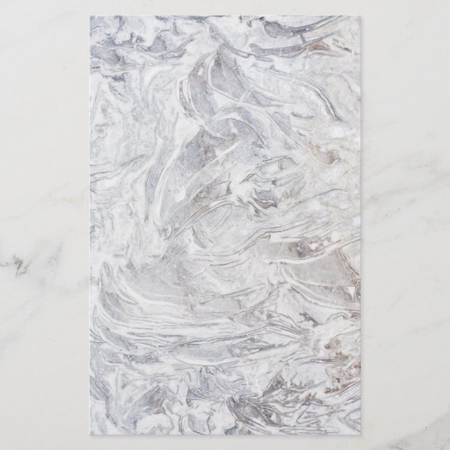 Marble pattern flyer (Front)